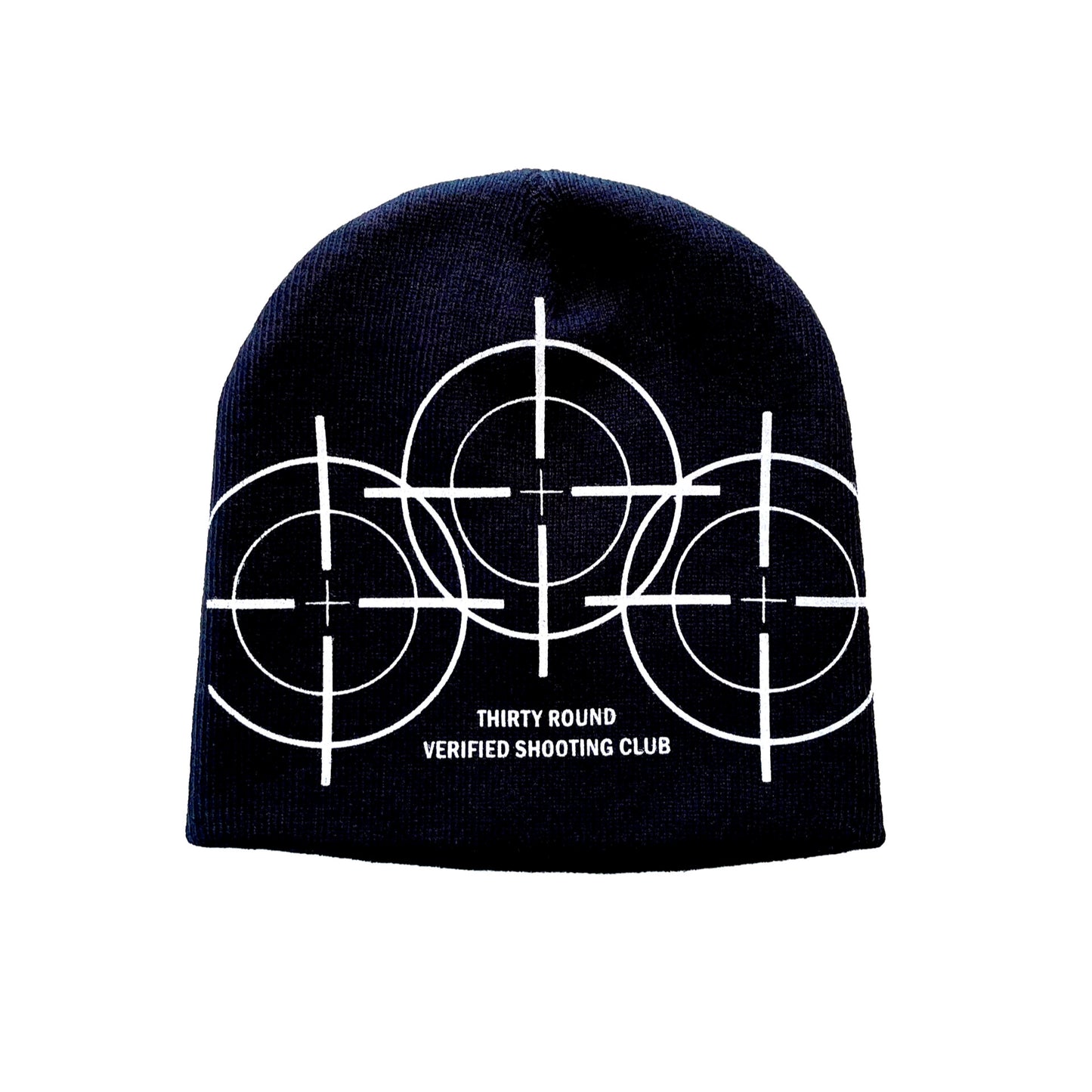 „SHOOTING CLUB“ BEANIE (schwarz)