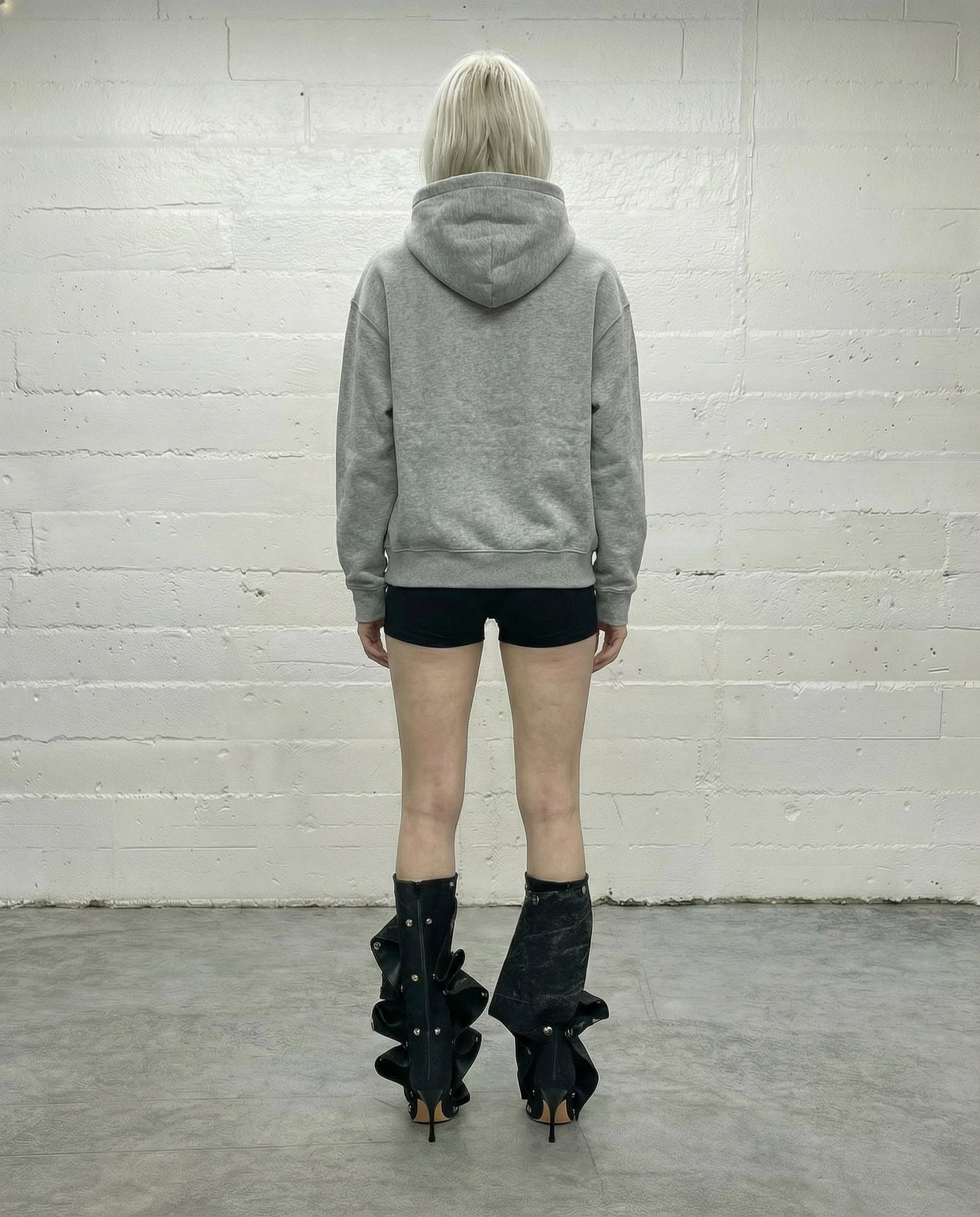 "PASSPORT" LIGHTGREY HOODIE