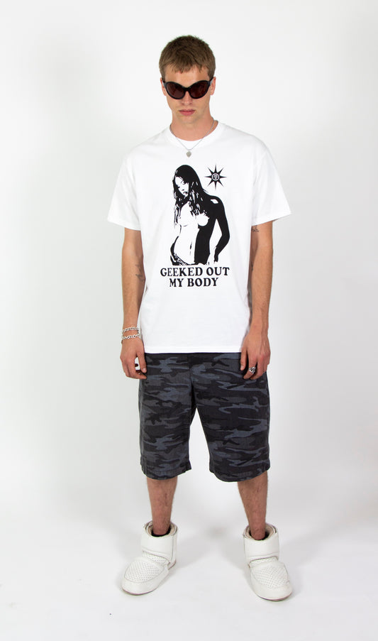GEEKED TEE (white)